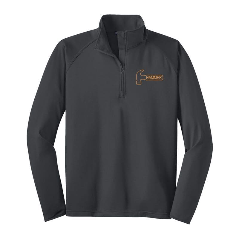 Hammer Charcoal Sport Tek Tall Sport Wick Stretch 1/2 Zip Pullover