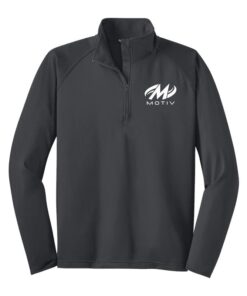 Motiv Charcoal Sport Tek Tall Sport Wick Stretch 1/2 Zip Pullover