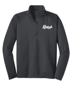 Radical Charcoal Sport Tek Tall Sport Wick Stretch 1/2 Zip Pullover