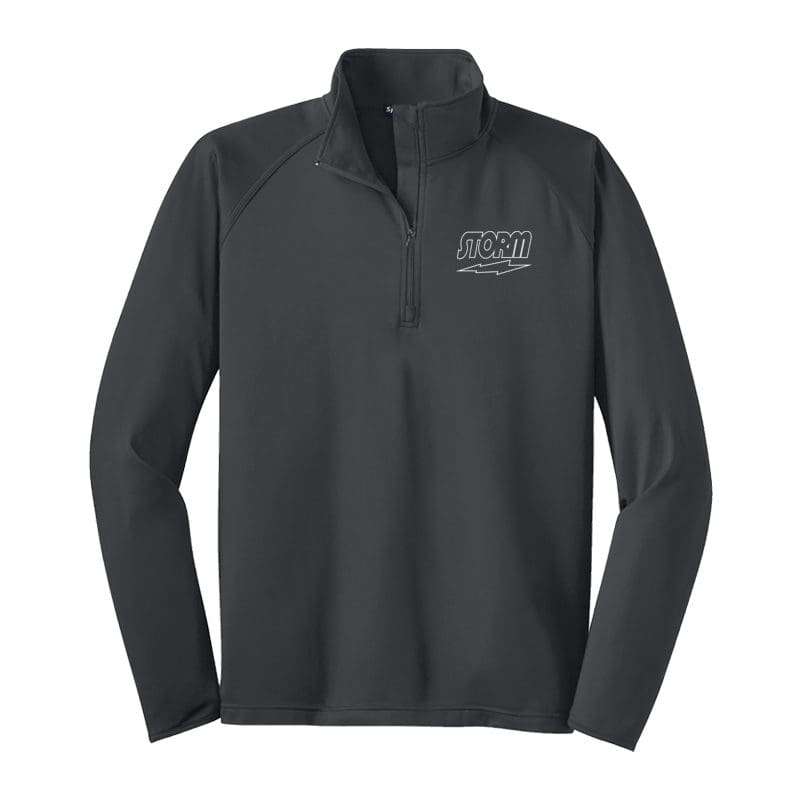Storm Charcoal Sport Tek Tall Sport Wick Stretch 1/2 Zip Pullover