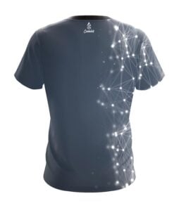 Alternative view of Plain Stars Constellations CoolWick Bowling Jersey