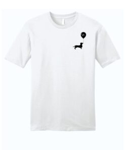 Jacqueline Evans Dachshund Balloon Logo CoolWick Bowling White T-Shirt