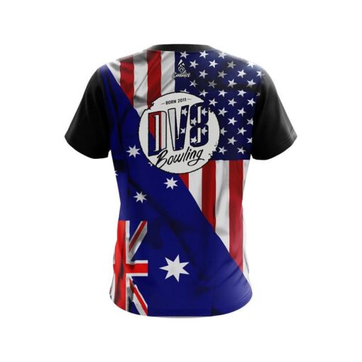 DV8  USA Australia Flag Bowling Jersey - Image 2