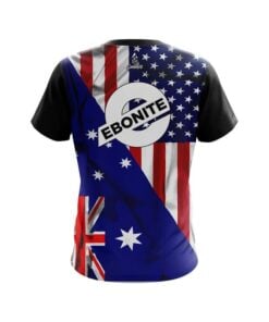 Alternative view of Ebonite USA Australia Flag Bowling Jersey