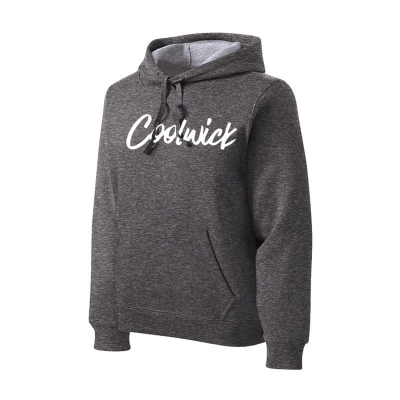 Signature Coolwick Logo Mens Tall Graphite Sport Tek Contender Hoodie