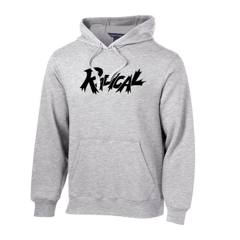 Radical Mens Tall Gray Sport Tek Contender Hoodie