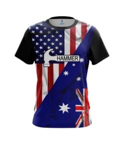 Hammer USA Australia Flag Bowling Jersey