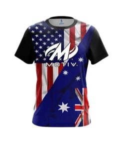 Motiv  USA Australia Flag Bowling Jersey