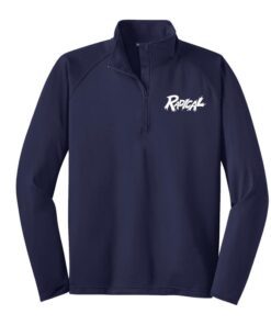 Radical Navy Sport Tek Tall Sport Wick Stretch 1/2 Zip Pullover