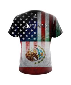 Alternative view of Pyramid USA Mexico Flag Bowling Jersey