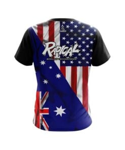 Alternative view of Radical  USA Australia Flag Bowling Jersey
