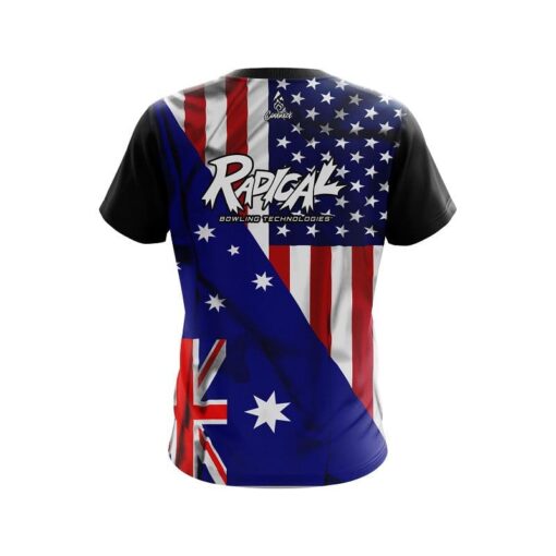Radical USA Australia Flag Bowling Jersey - Image 2