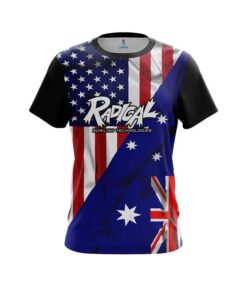 Radical  USA Australia Flag Bowling Jersey