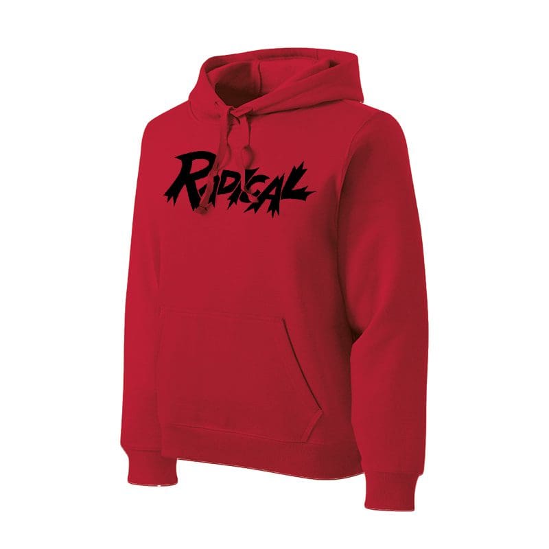 Radical Mens Tall Red Sport Tek Contender Hoodie