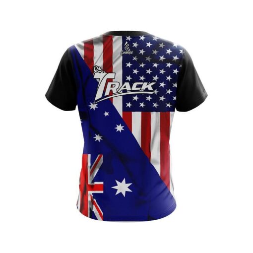 Track USA Australia Flag Bowling Jersey - Image 2
