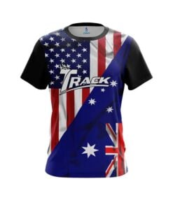 Track USA Australia Flag Bowling Jersey