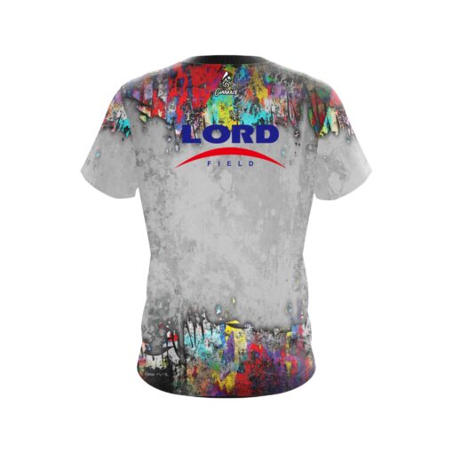 Lord Field Graffiti CoolWick Bowling Jersey - Image 2