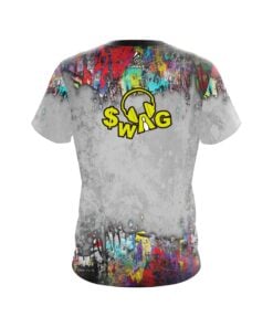 Alternative view of SWAG Graffiti CoolWick Bowling Jersey