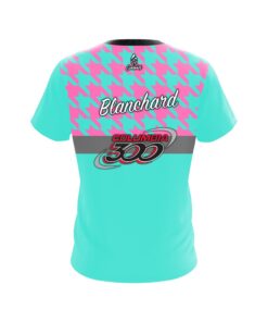 Alternative view of Josh Blanchard Columbia 300 Houndstooth Summer Replica CoolWick Bowling Jersey