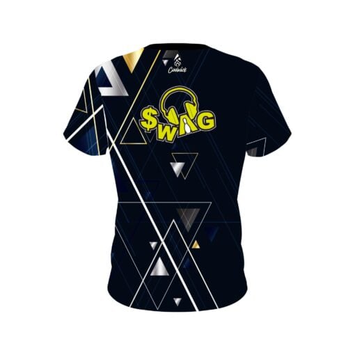 SWAG Triangle Collage CoolWick Bowling Jersey - Image 2
