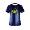 SWAG Blue Stripes CoolWick Bowling Jersey