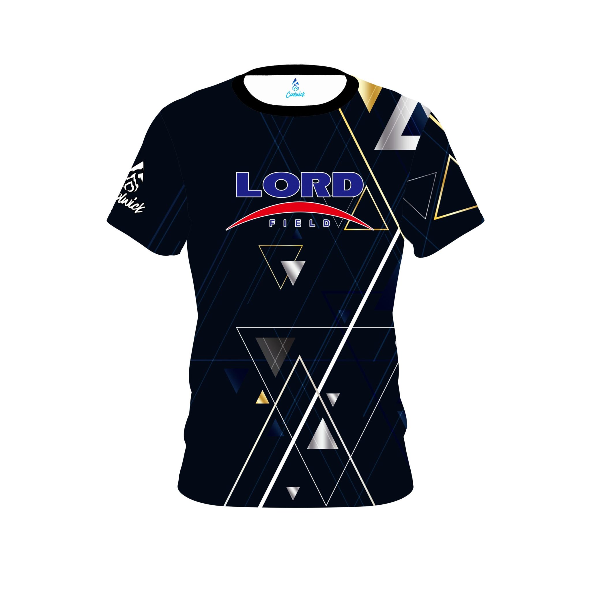 Lord Field Triangle Collage CoolWick Bowling Jersey