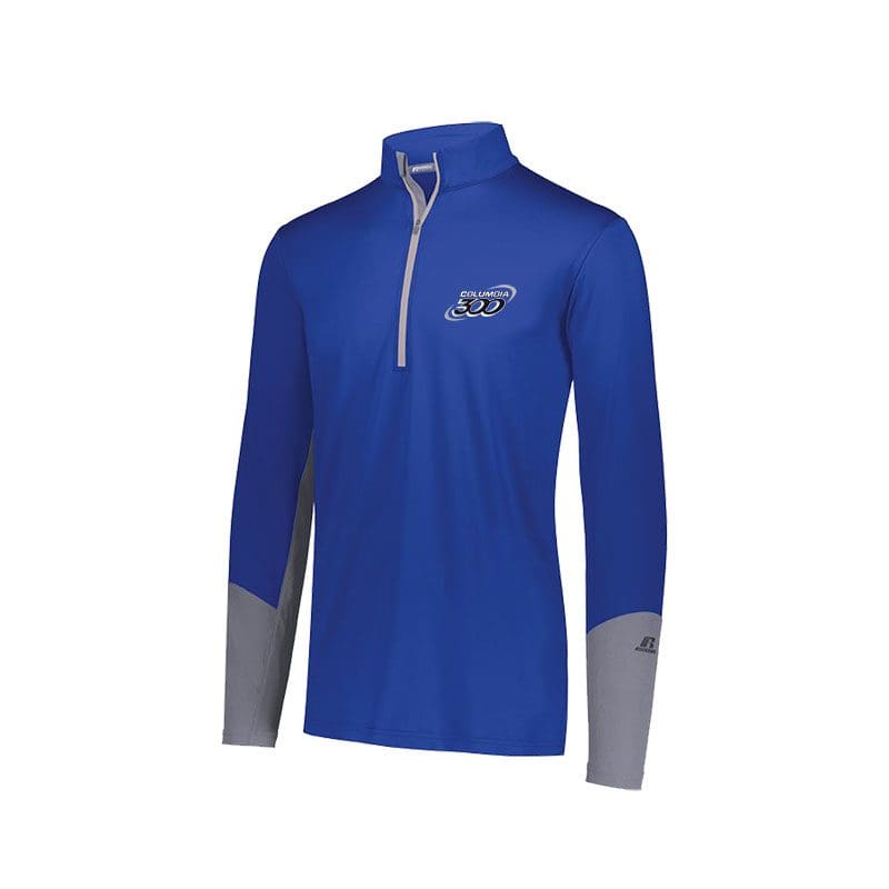 Columbia 300 Men's Authority Royal Blue 1/4 Zip Bowling Pullover