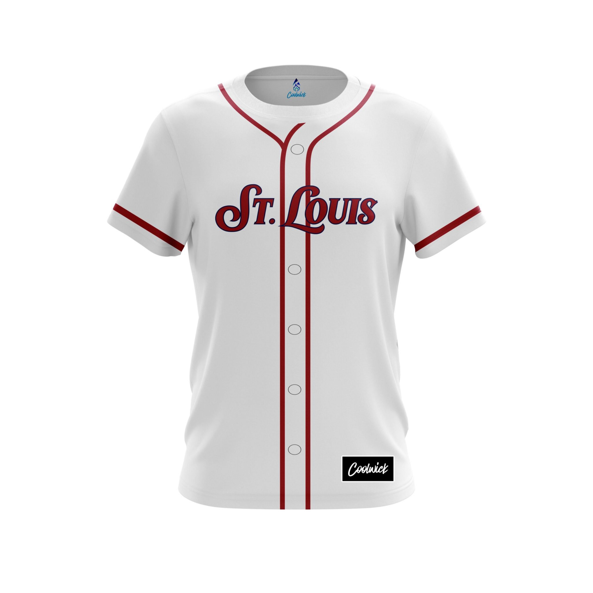 St Louis Home Baseball CoolWick Bowling Jersey