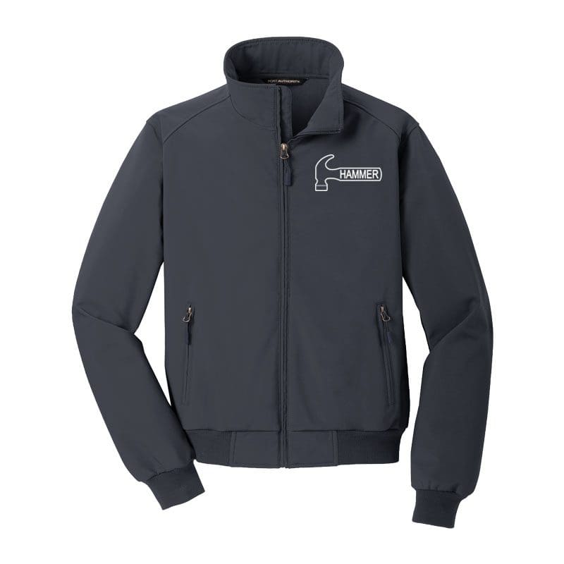 Hammer Coolwick Grey Soft Shell Bomber Jacket