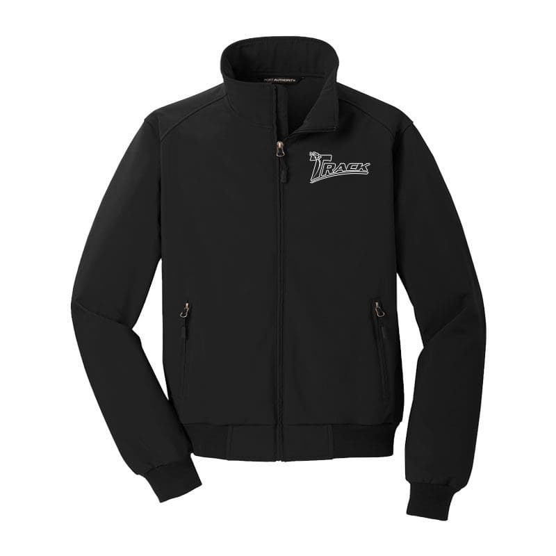 Track Coolwick Black Soft Shell Bomber Jacket