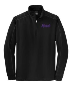 Radical Coolwick Nike Black Dark Grey Dri Fit 1/2-Zip Jacket