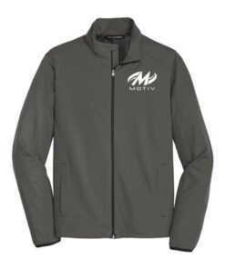 Motiv Men's Crash Active Soft Shell Jacket Steel