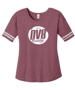 DV8 Cardinal Coolwick Womens Scorecard T Shirt Tee