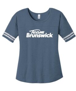Brunswick Navy Coolwick Womens Scorecard T Shirt Tee