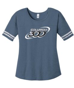 Columbia 300 Navy Coolwick Womens Scorecard T Shirt Tee
