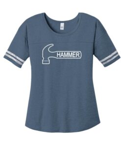 Hammer Navy Coolwick Womens Scorecard T Shirt Tee