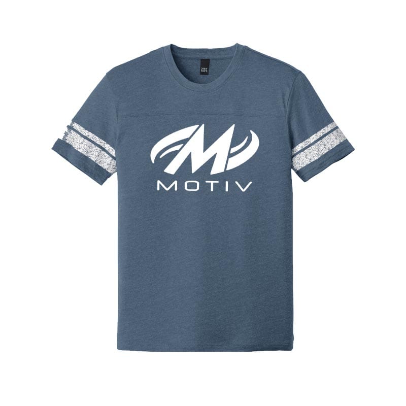 Motiv Navy Coolwick Mens District Game T Shirt Tee