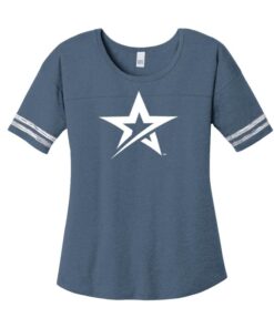 Roto Grip Navy Coolwick Womens Scorecard T Shirt Tee