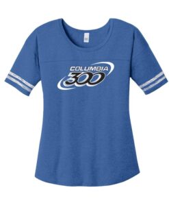 Columbia 300 Royal Coolwick Womens Scorecard T Shirt Tee