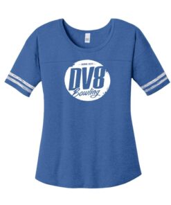 DV8 Royal Coolwick Womens Scorecard T Shirt Tee