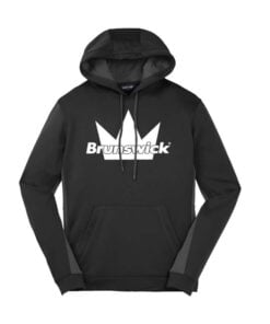 Brunswick CoolWick Men's Fleece Colorblock Hoodie