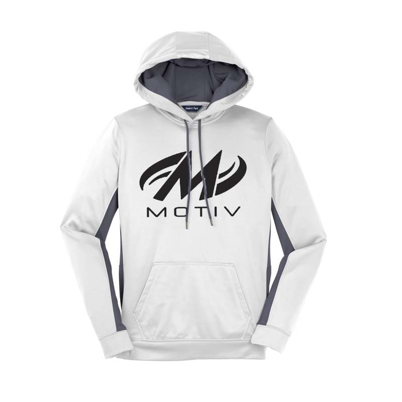 Motiv Coolwick Womens Fleece Colorblock Hoodie