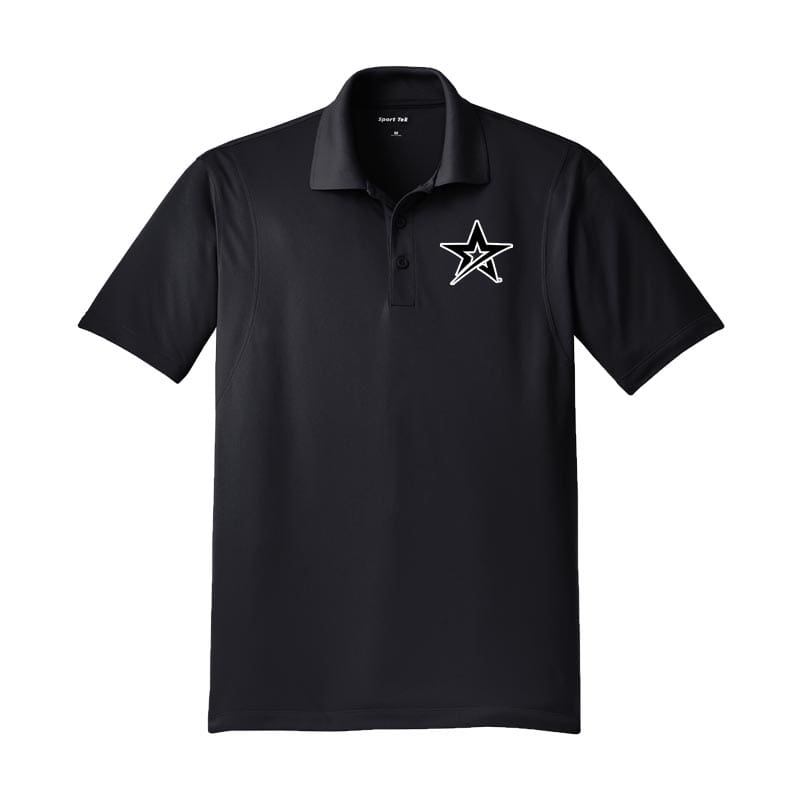 Roto Grip Mens Tall Sport-Tek Black Polo