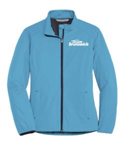 Brunswick Women's Total Gear Active Soft Shell Jacket Cyan