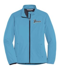 Track Women's Total Gear Active Soft Shell Jacket Cyan
