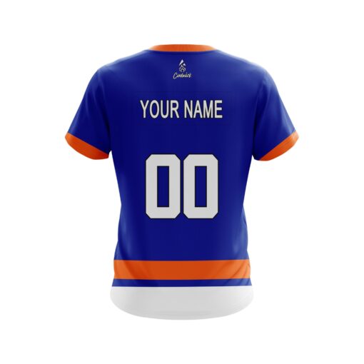 New York 1 Hockey Coolwick Bowling Jersey - Image 2