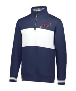 Columbia 300 Coolwick Navy White Ivy League Pullover