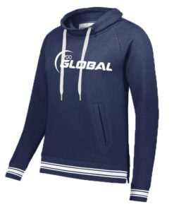 900 Global Coolwick Womens Ivy League Funnel Neck Hoodie