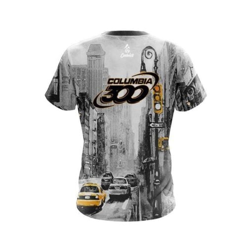 Columbia 300 New York Taxi CoolWick Bowling Jersey - Image 2