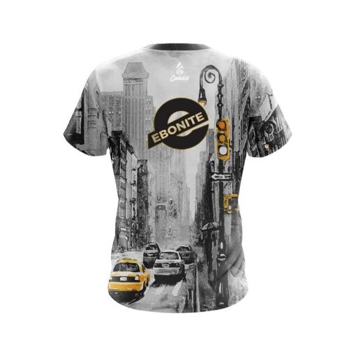 Ebonite New York Taxi CoolWick Bowling Jersey - Image 2